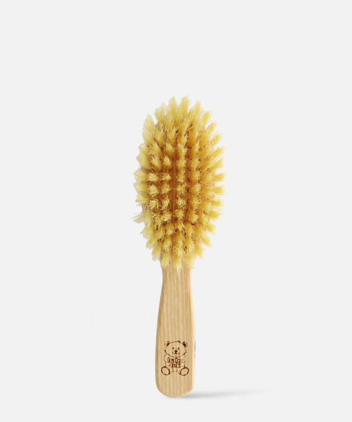 Petite Brosse Enfant en Frêne et Fibre de Nylon Antibactérien TEK