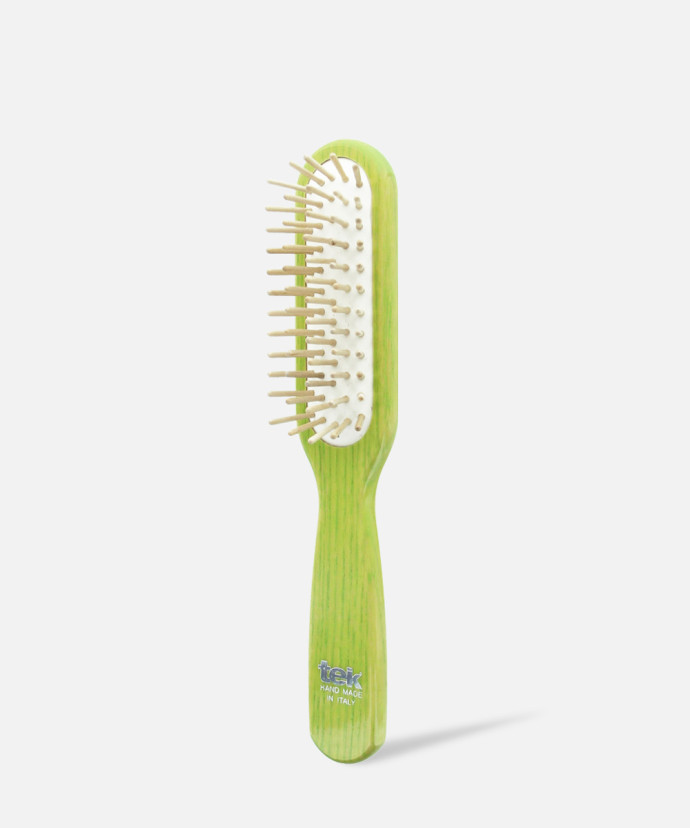 Brosse Rectangulaire en Frêne Laquée TEK Granny smith