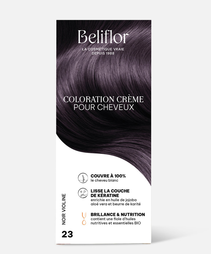 Coloration Crème n°23 Noir Violine