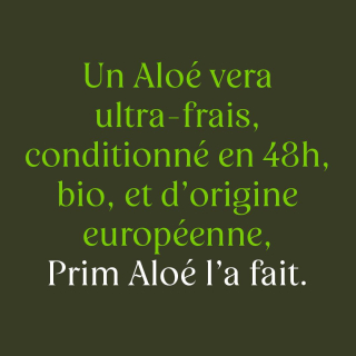 Vous connaissez les différences entre l’Aloé vera européen (de notre gamme #primaloe) et l’Aloé vera mexicain ou américain (de la plupart des produits du commerce) ?

🌱 La même plante
❌ Un bilan carbone très différent !

➡️ On vous explique tout en détails !

Notre Aloé vera cultivé en Espagne répond à une charte qualité stricte et sa fraîcheur est conservée de sa récolte à son conditionnement en cosmétiques.

#primaloe #organicaloevera #aloeverabio #aloeveraespagnol #beliflor #gelaloevera #bilancarbone #aloeskincare